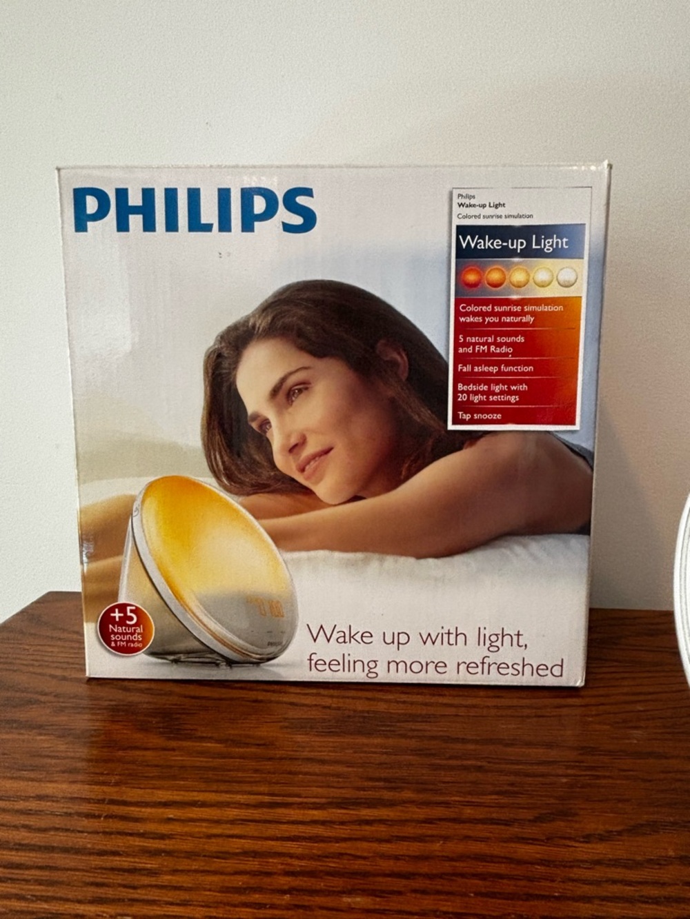 Philips Wake-up Light - White and Yellow